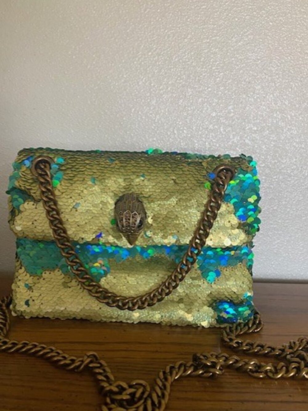 Kurt Geiger sequin purse